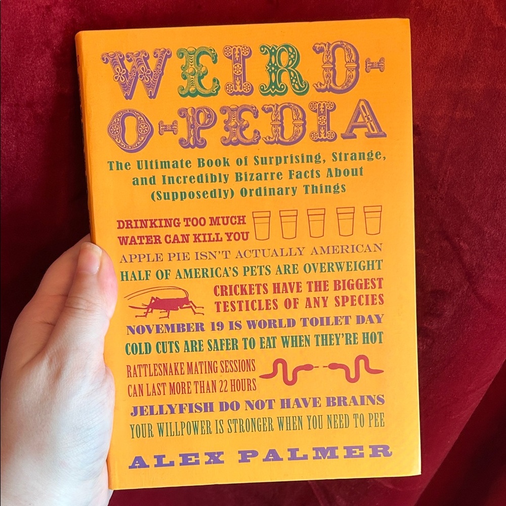 Weird-O-Pedia Book by Alex Palmer